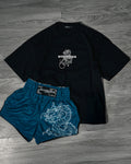 Shorts & T-Shirt combo (Blue)