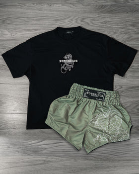 Shorts & T-Shirt combo (Green)