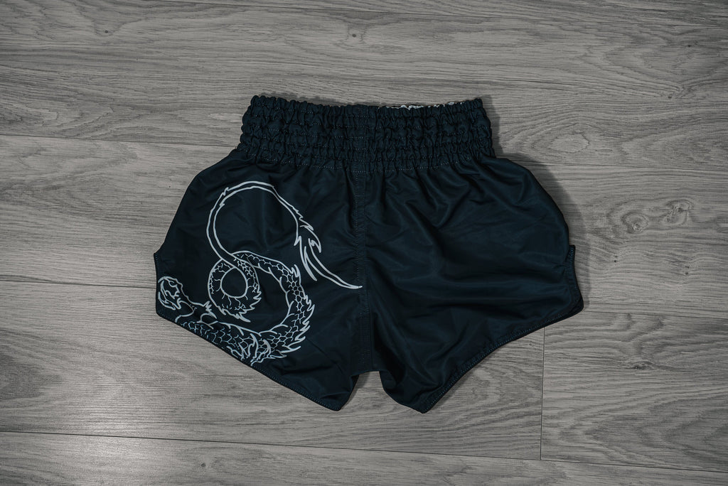 Muay Thai shorts - IKIGAI - Black