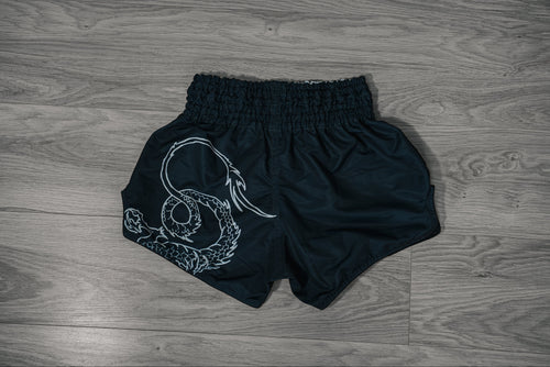 Muay Thai shorts - IKIGAI - Black