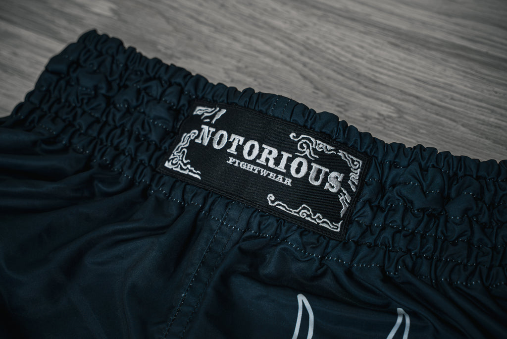 Muay Thai shorts - IKIGAI - Black