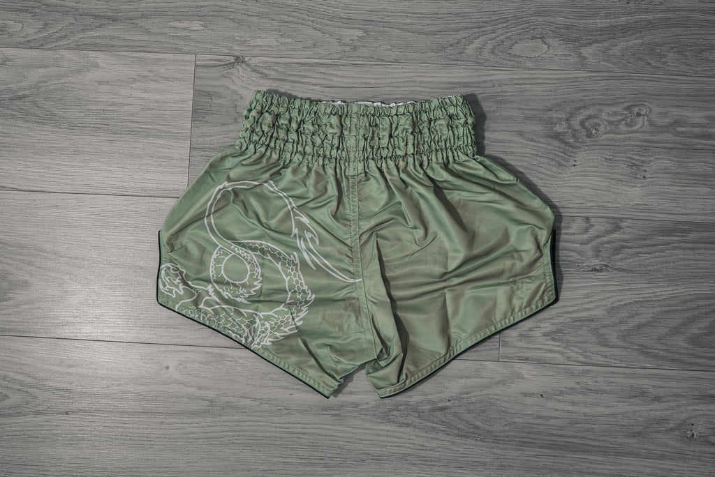 Muay Thai shorts - IKIGAI - Green