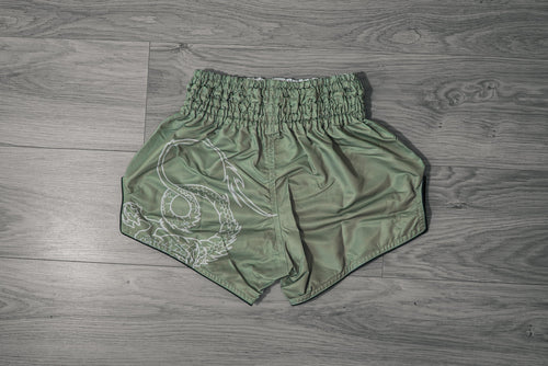 Muay Thai shorts - IKIGAI - Green