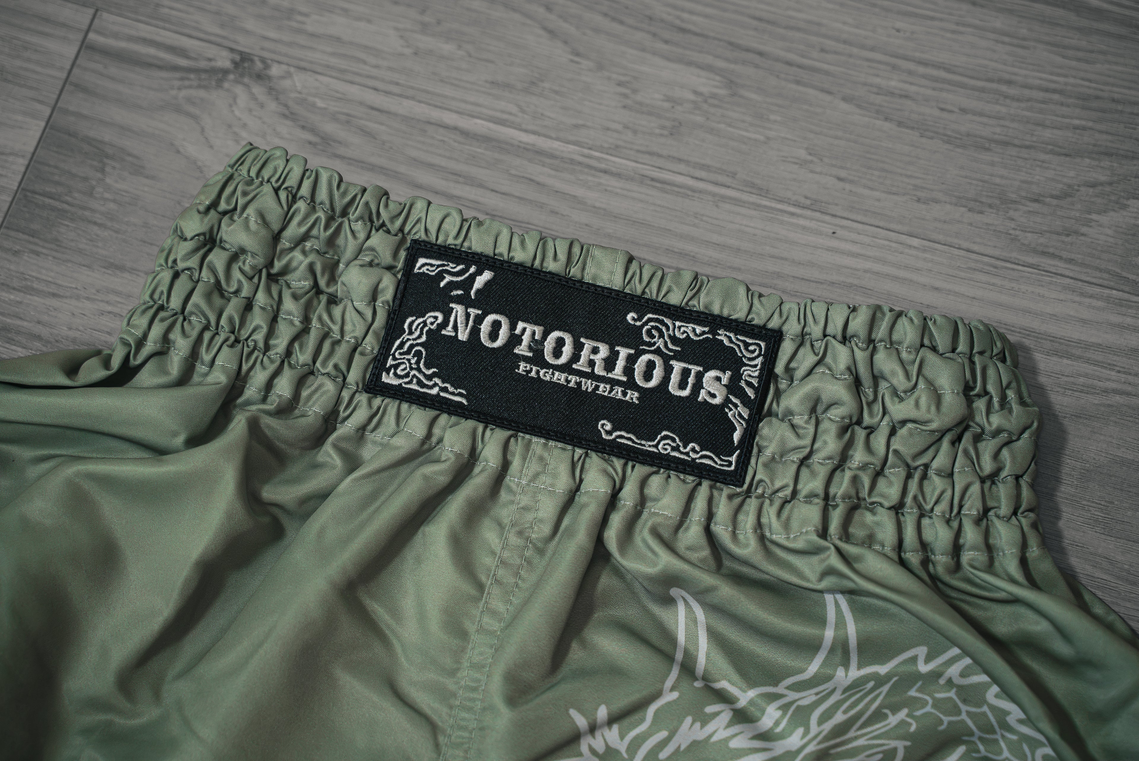 Muay Thai shorts - IKIGAI - Green