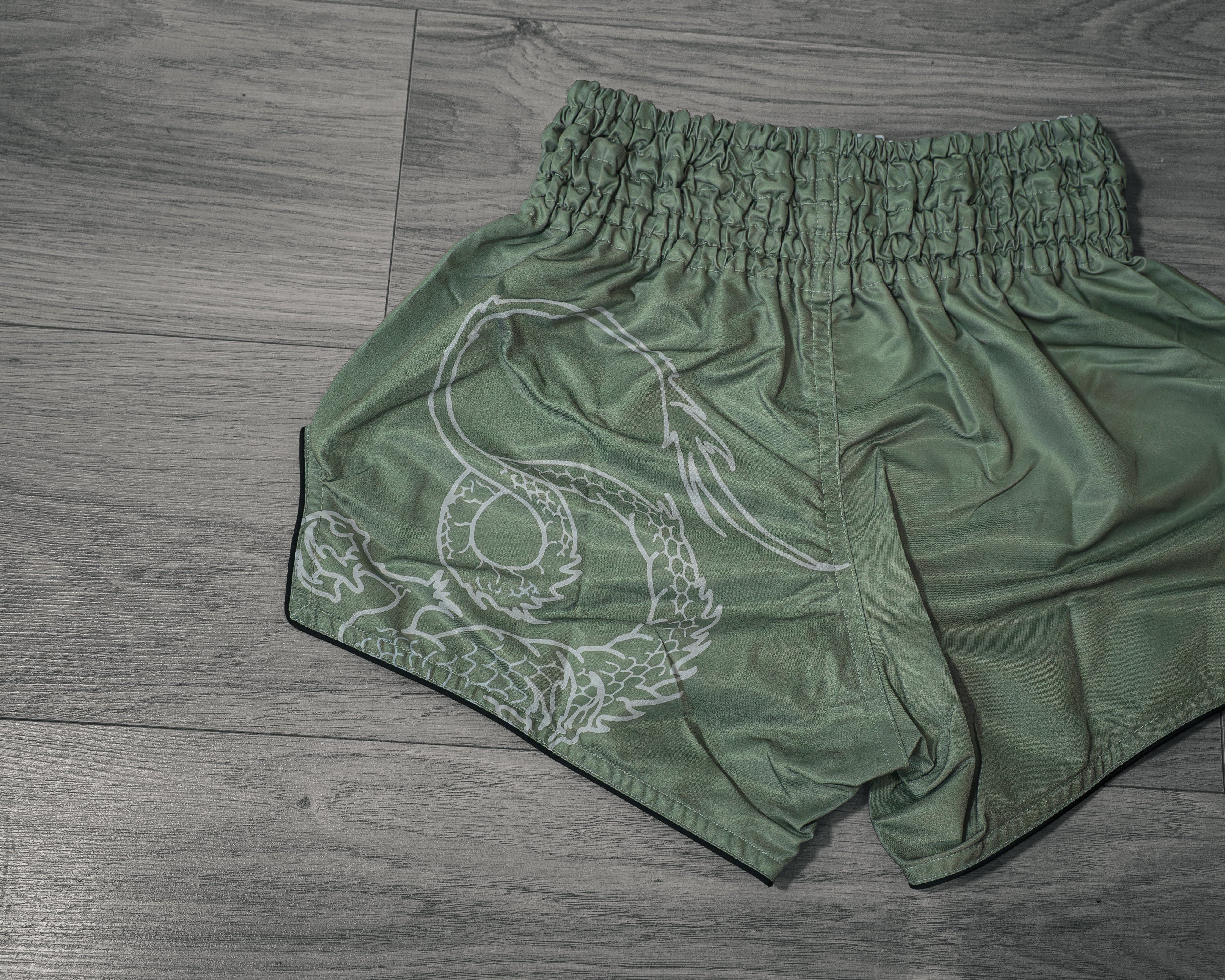 Muay Thai shorts - IKIGAI - Green