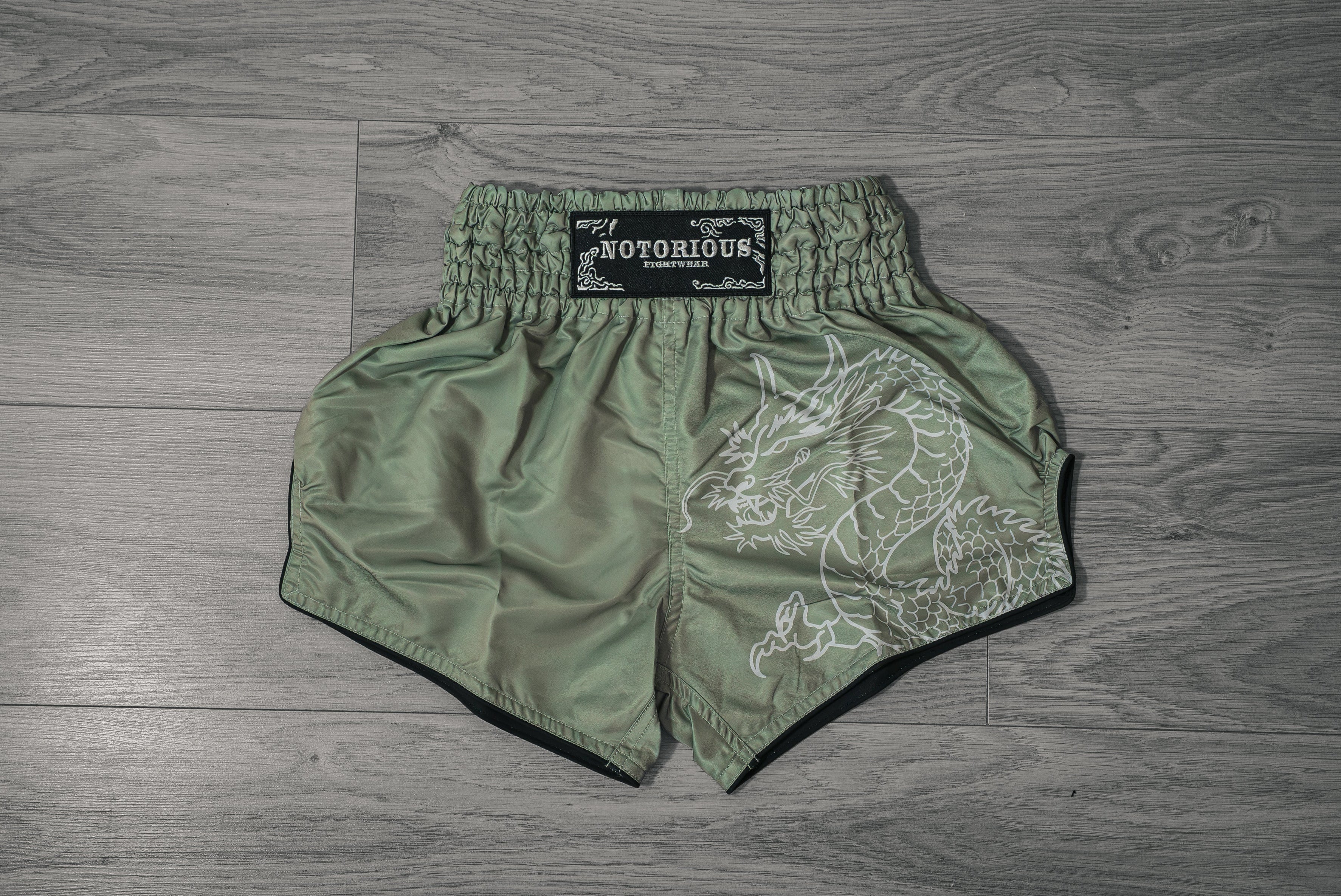 Muay Thai shorts - IKIGAI - Green