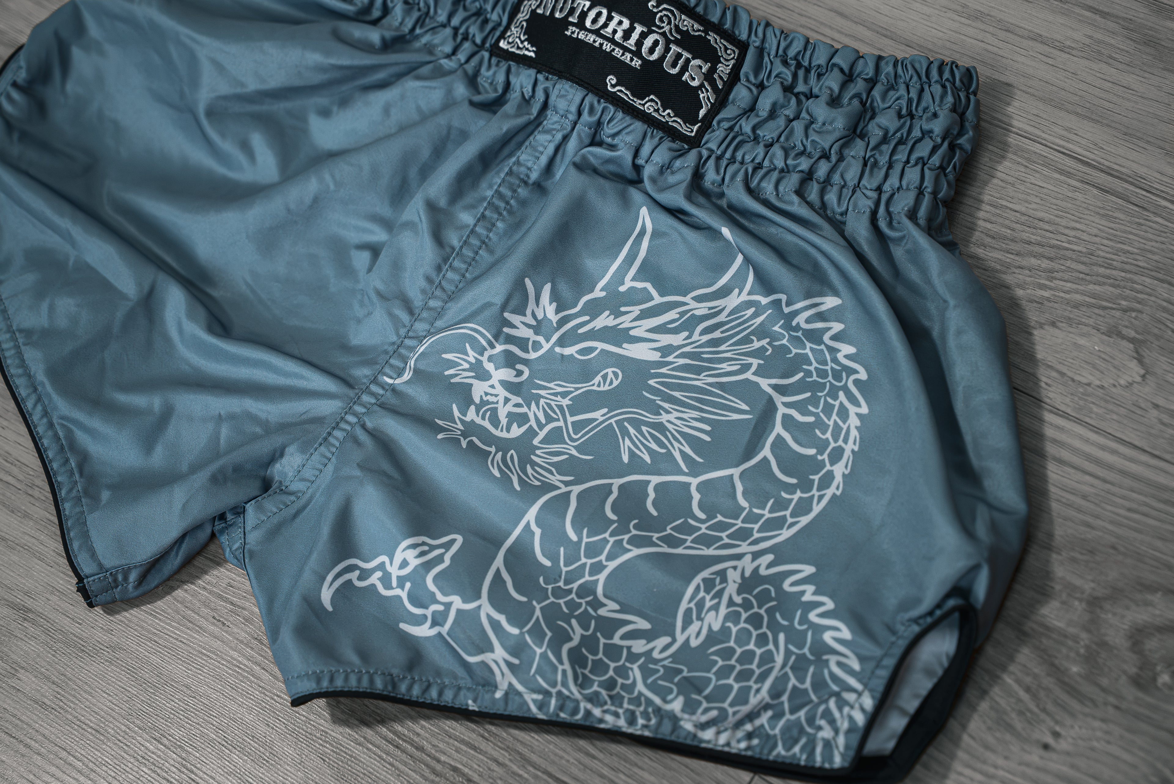 Muay Thai shorts - IKIGAI - Grey