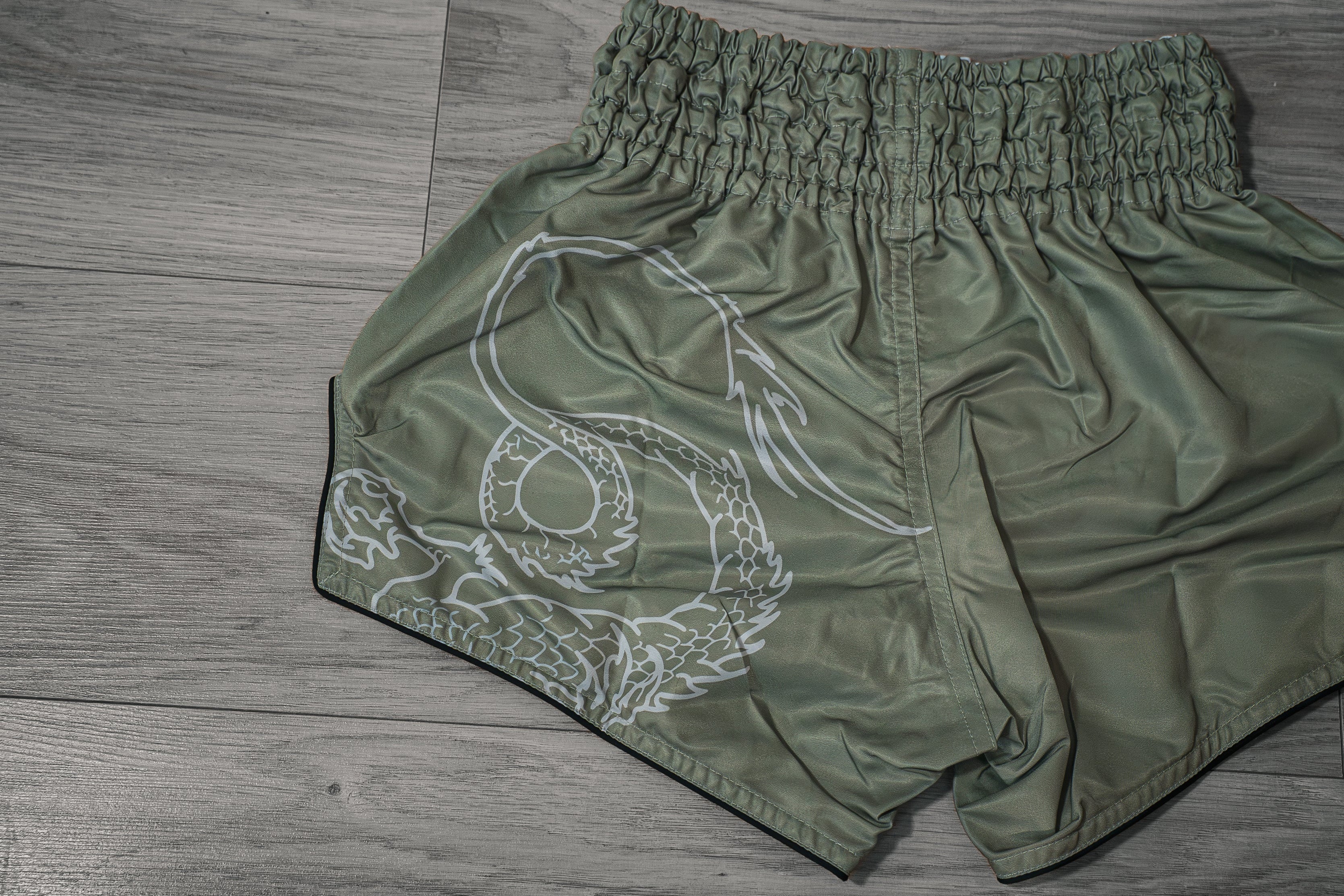 Muay Thai shorts - IKIGAI - Green