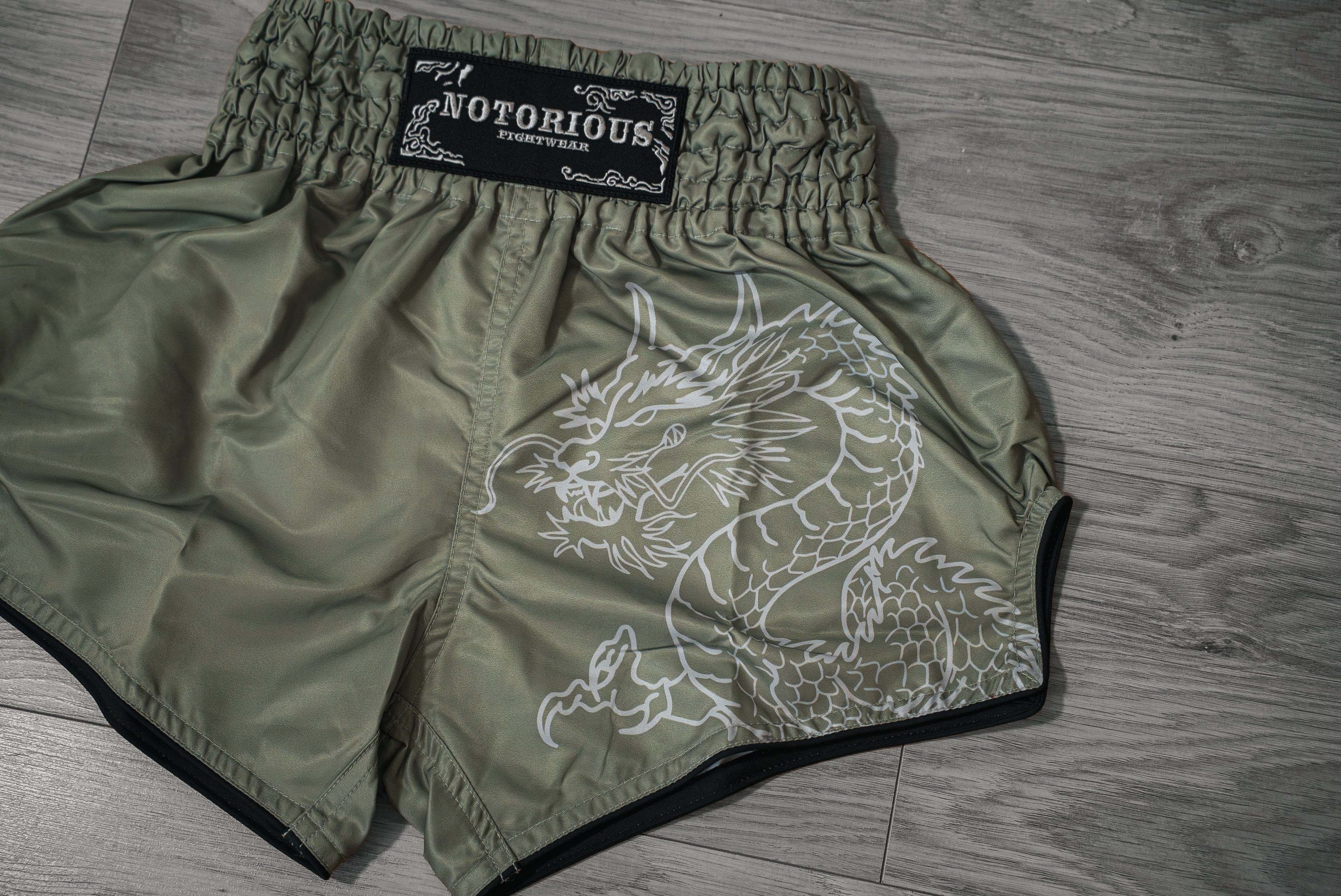 Muay Thai shorts - IKIGAI - Green