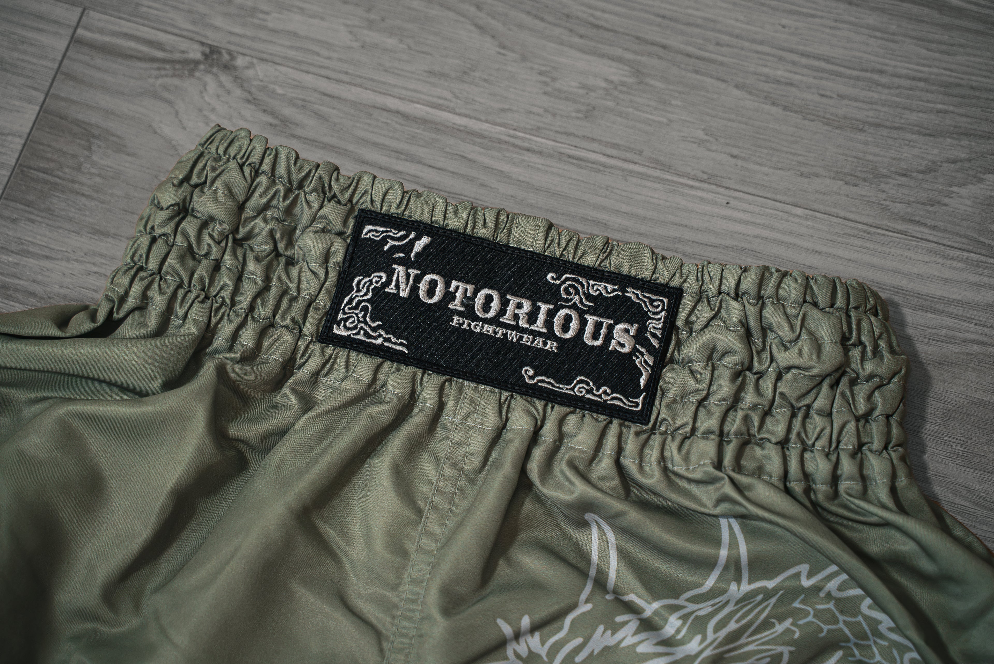 Muay Thai shorts - IKIGAI - Green
