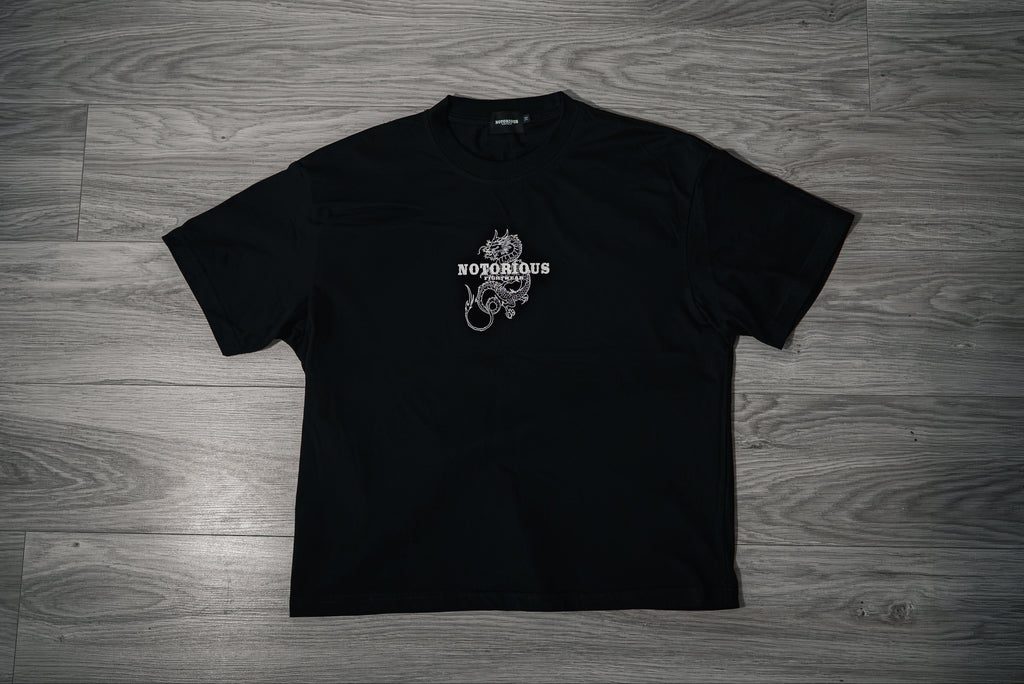 Short sleeve t-shirt - IKIGAI - Black