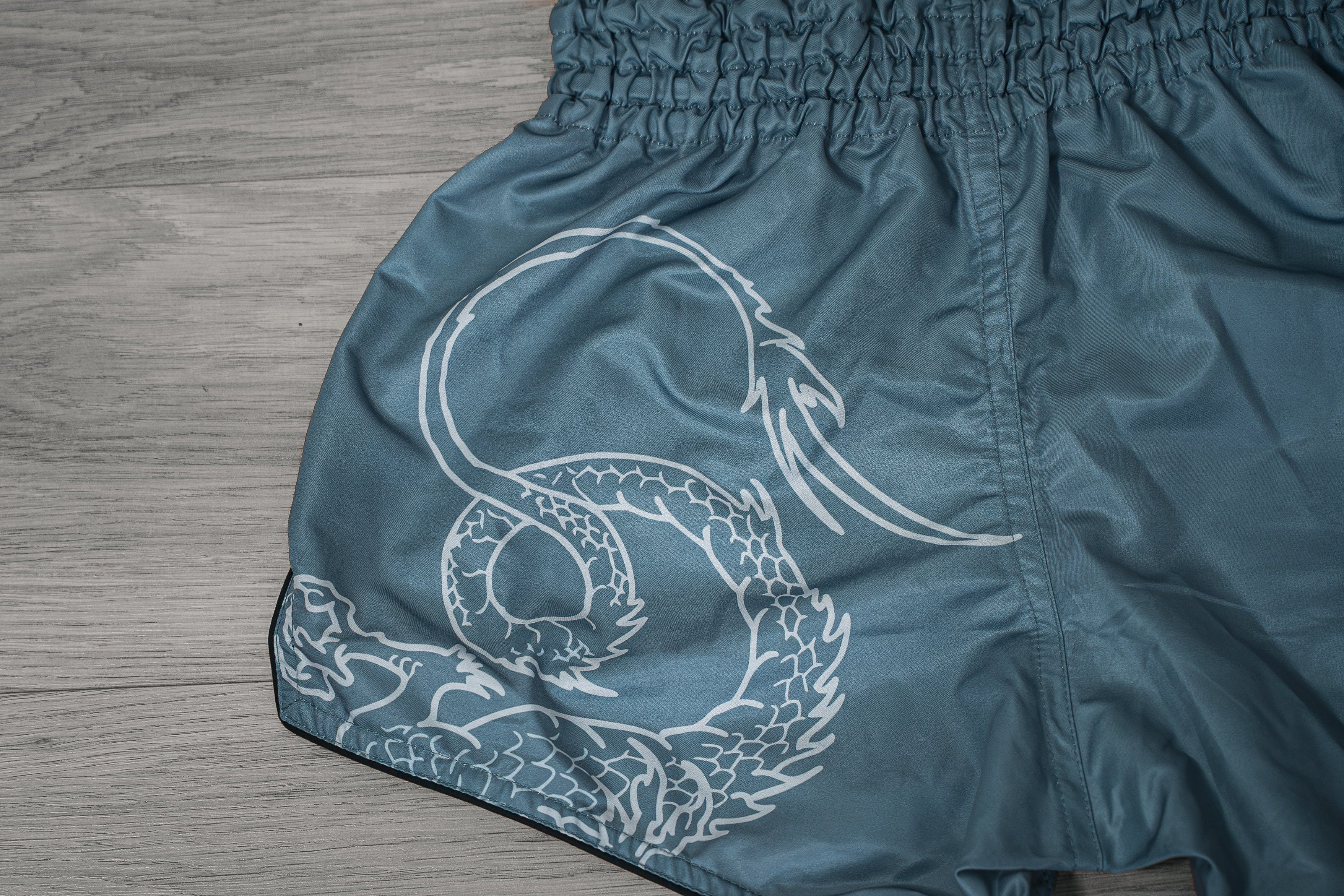 Muay Thai shorts - IKIGAI - Grey