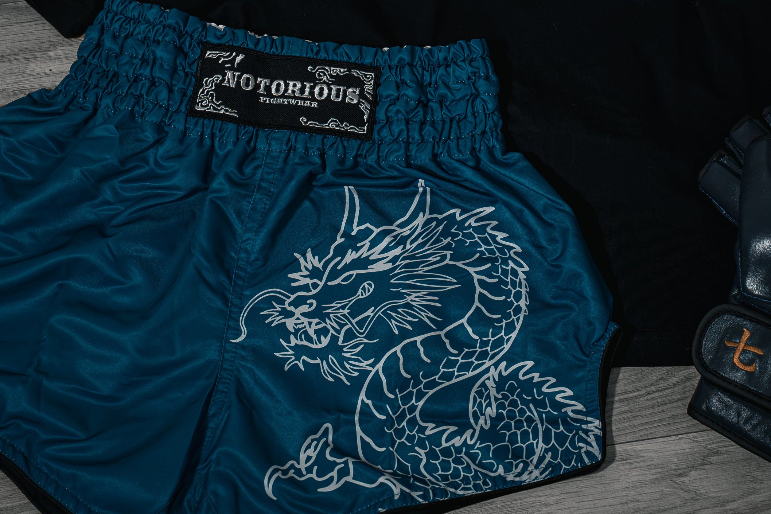Muay Thai shorts - IKIGAI - Blue