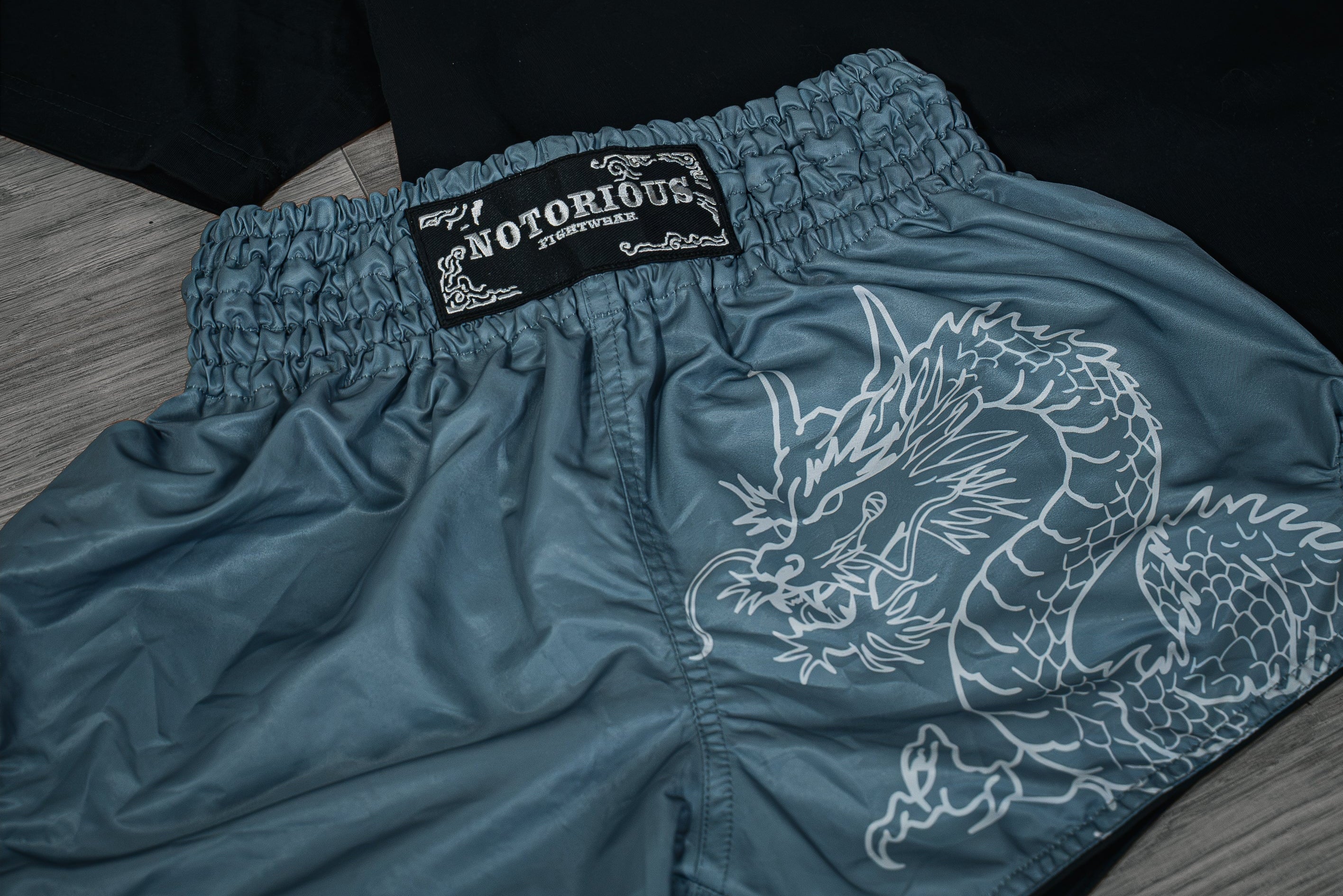Muay Thai shorts - IKIGAI - Grey